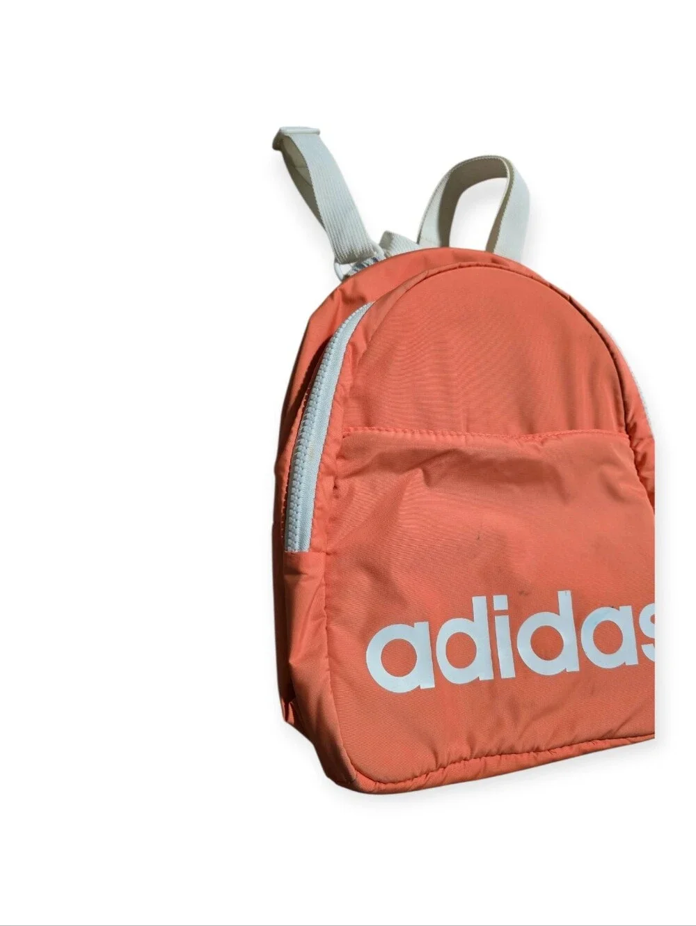 Adidas Women's Mini Sports Backpack in Coral - Picture 4 of 9